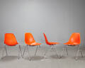 Charles  Ray Eames, stolar DSS, Vitra, 4 st 
