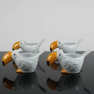 YTTERFODER, 4 st, porslin