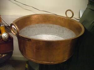 Koppartunna, förtennad insida