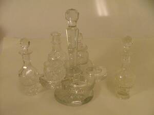 Bordssurtout, kristall