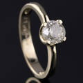 Solitaire ring ca. 1.00 ct.