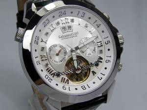 Calvaneo 1583 - Modell 152 Astonia Platin, Herrenarmbanduhr
