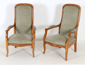 KARMFÅTÖLJER, ETT PAR