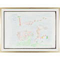 Roberto Matta färglitografi