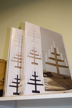 Adventsljusstakar i org.kartong 2 st