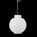Taklampa frostat glas