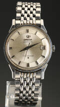 Vintage Omega Constellation Pie Pan, herrearmbåndsur