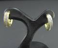 Diamant-Ohrstecker in Gelbgold  2 