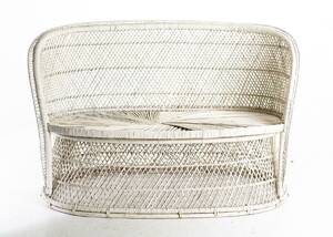 SOFFA, ovalformad, flätad, 1900 - tal