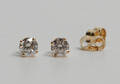 Par solitaire brillantørestikker, ca. 0.50 ct