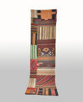 Persisk Patchwork kelim, 297 x 75 cm
