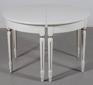 Månbord, gustaviansk stil, 1800-talets senare del