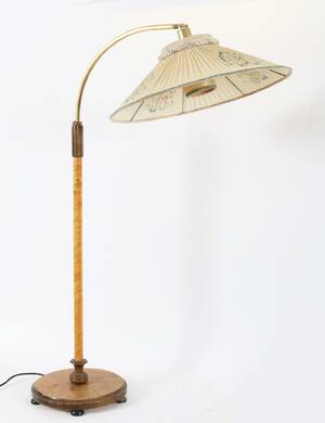 Golvlampa, 1900-talets första hälft