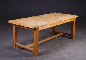 Plankebord - egetræ. 1900 - tallets sidste del.