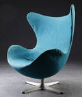 Arne Jacobsen 1902-1971. Ægget. Hvilestol model 3317