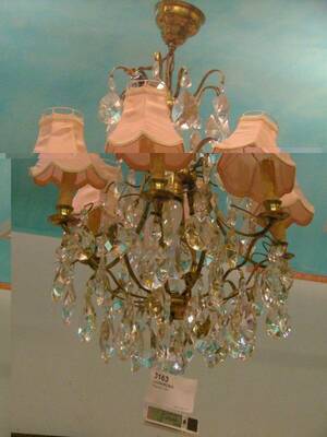 Ljuskrona, Rokokostil