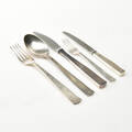 Matbestick, ´Rosenholm´, silver, 61 delar