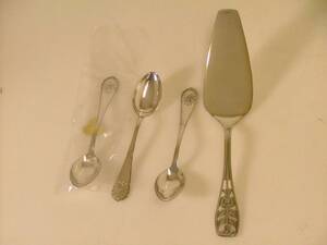 Kaffeskedar, 41 st.  6 st. tårtspadar