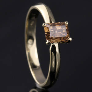 Solitaire ring ca. 1.05 ct.