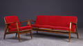 Ubekendt møbelproducent - sofa og stol. 1900 - tallets midte. 2