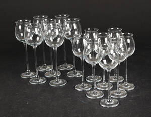 Michael Bang. Ballet glasservice 15