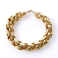 Christian Dior armband gulmetall