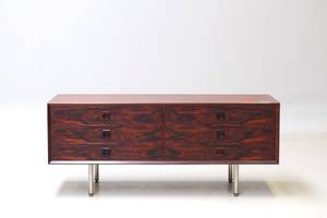 Brouer Møbelfabrik. Kommode palisander. 1960erne