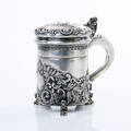 Stop barockstil silver