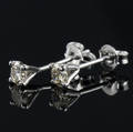 Par brillant ørestikker ca. 0.52 ct.