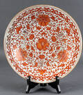 Kinesisk tallerken, 1800-tallet