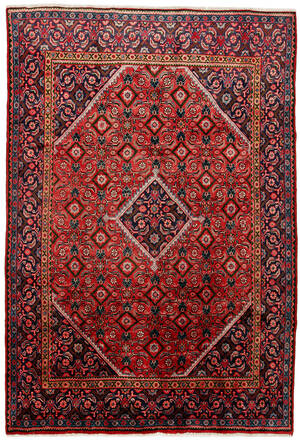 Handknuten persisk matta, Mahal 300 x 205 cm