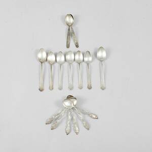 Kaffe mockaskedar, silver