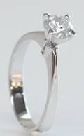 Solitairering, ca. 0.78 ct.