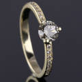 Brillant ring ca. 0.81 ct.