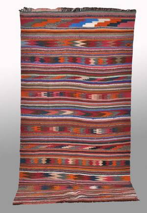 Persisk Nomadkelim, 255 x 133 cm