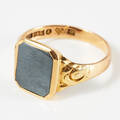 Klackring 18 k guld