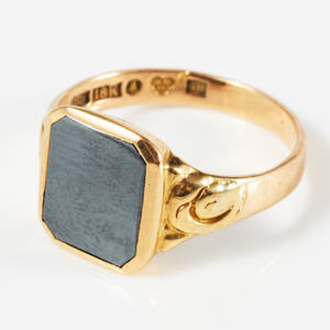 Klackring 18 k guld