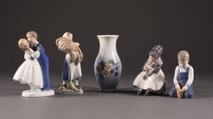 Samling Royal Copenhagen samt Bing Grøndahl figurer 5