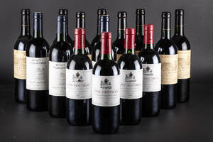 15 flasker moden Bordeaux 15