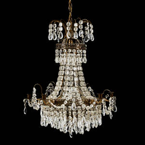 Ljuskrona Karl Johan-stil