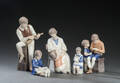 Bing  Grøndahl, samling figurer af porcelæn. 5