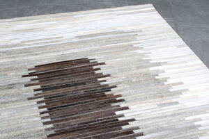 Koskindstæppe. Patchwork, 215 x 157 cm.
