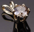 Diamant vedhæng, ca. 0.60 ct.