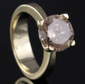 Solitaire ring ca. 3.63 ct.