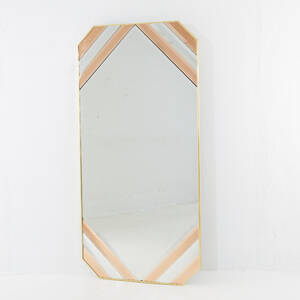 Spegel faseterat glas