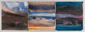 Peter Reuter, 3 Imaginäre Landschaften, 80er90er 3