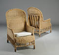 Et par flet hvilestole, Karen blixen form. 2