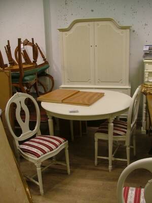 Matsalsgrupp, gustaviansk stil