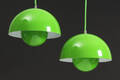 Verner Panton. Flower Pot pendler, grøn 2