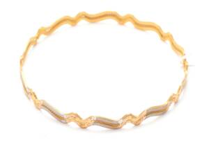 Armring 18K tvåfärgad